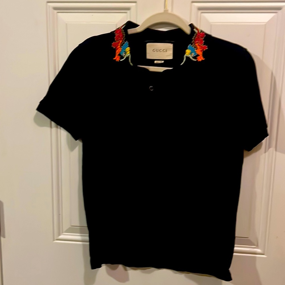 Gucci dragon shirt